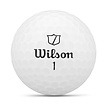 Wilson Wilson Staff Model Pelotas de Golf 2024 - Blancas - 12 Unidades
