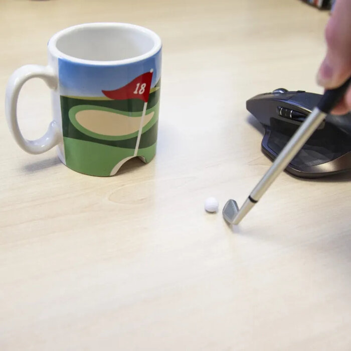Longridge Longridge Taza de Golf y Mini Putter