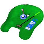 Longridge Potty Putter Mini Set de Golf Alfombrilla de Inodoro