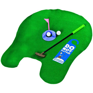 Longridge Longridge Potty Putter Mini Set de Golf Alfombrilla de Inodoro