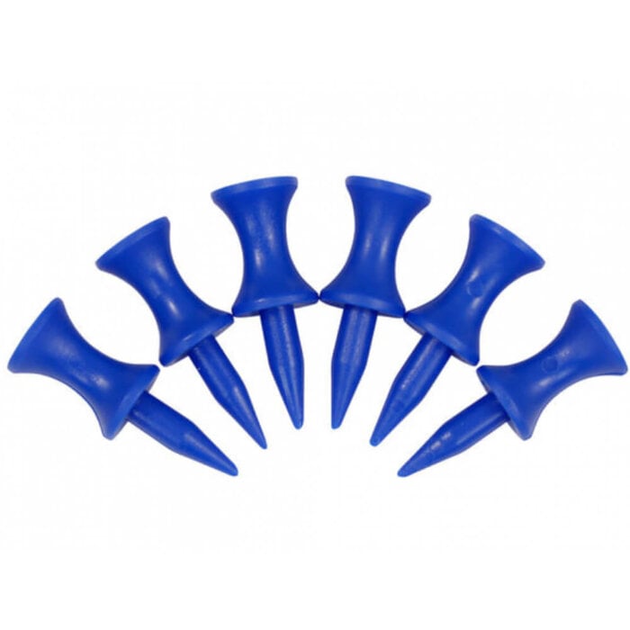 Longridge Longridge Plastic Castle Tees 17 mm (20 pack) - Blue