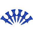 Longridge Longridge Plastic Castle Tees 17 mm (20 pack) - Blue