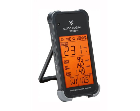 Voice Caddie Swing Caddie SC200+ Launch Monitor Incl. Mando a distancia