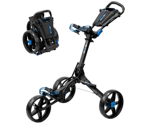 EzeGlide EzeGlide Bolt 2 Golf Trolley - Black Blue
