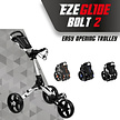 EzeGlide EzeGlide Bolt 2 Carro de golf - Negro Azul