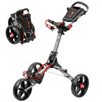EzeGlide Bolt 2 Golf Trolley - Grey Red