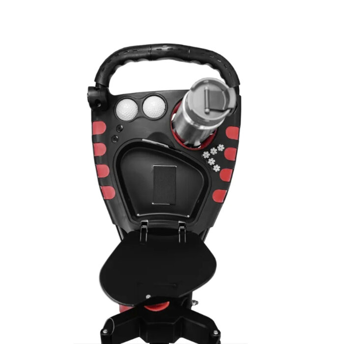 EzeGlide EzeGlide Compact+ Carro de golf - Negro Rojo