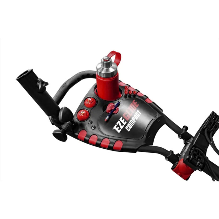 EzeGlide EzeGlide Compact+ Carro de golf - Negro Rojo