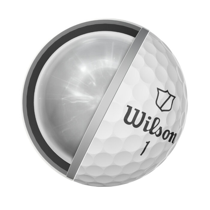 Wilson Wilson Staff Model Pelotas de Golf 2024 - Amarillo - 12 Unidades