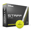 Wilson Wilson Staff Model Pelotas de Golf 2024 - Amarillo - 12 Unidades