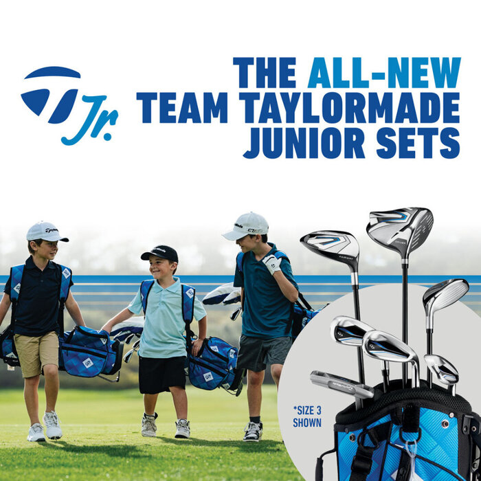 TaylorMade TaylorMade 8-Piece Junior S2 Golf Set | Stand Bag (Unisex 7-9 years)