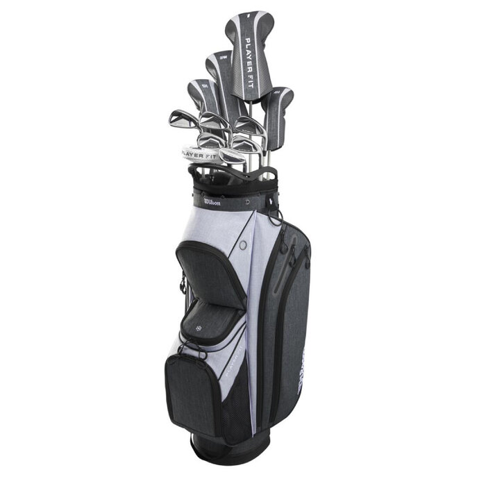 Wilson Wilson Player Fit 17-Piece Ladies Golf Set 2024 | Cart Bag (graphite shaft)