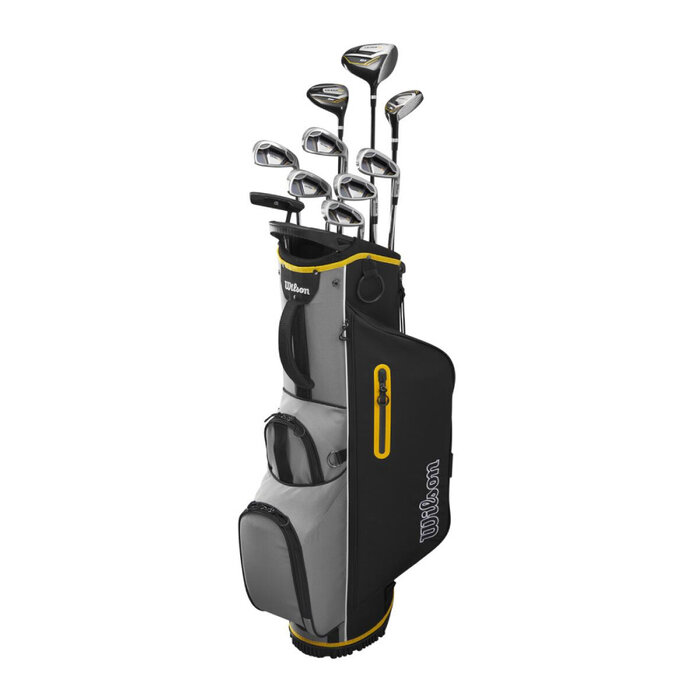 Wilson Wilson Ultra HL Set de Golf de 14 Piezas | Bolsa de golf trípode (varilla de acero) - ZURDO