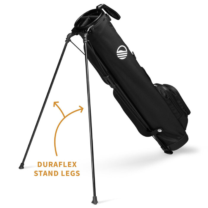 Sunday Golf Sunday Golf Loma XL Bolsa de golf trípode - Negro
