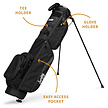 Sunday Golf Sunday Golf Loma XL Stand Bag - Black