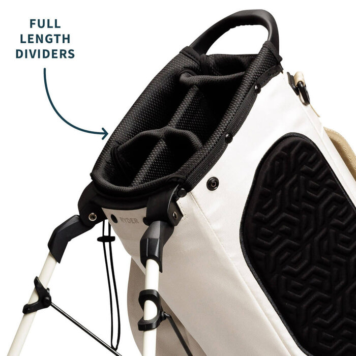 Sunday Golf Sunday Golf Ryder Bolsa de golf trípode - Beige