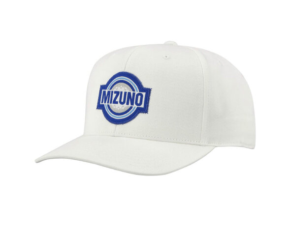 Mizuno Mizuno Patch Snapback Golf Cap - White
