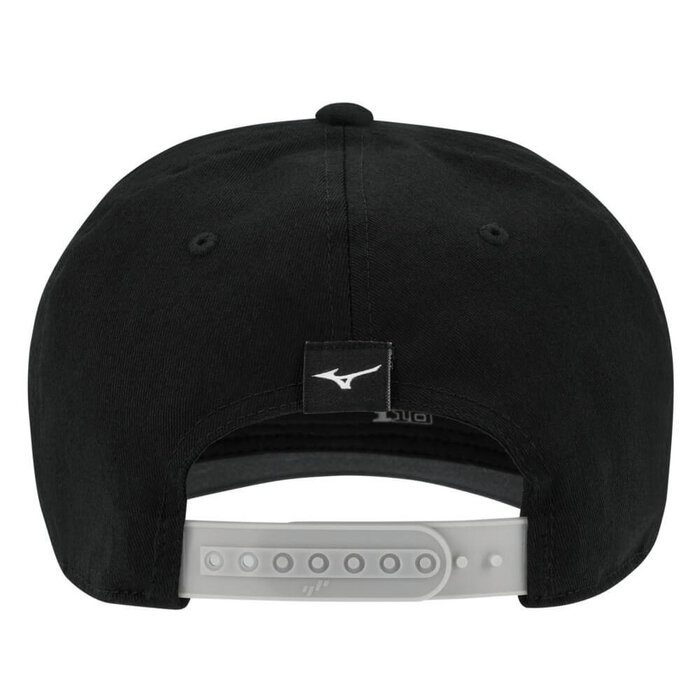 Mizuno Mizuno Patch Snapback Gorra de Golf - Negro