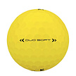 Wilson Wilson DUO Soft Bolas de golf 2025 - Amarillo | Impresas