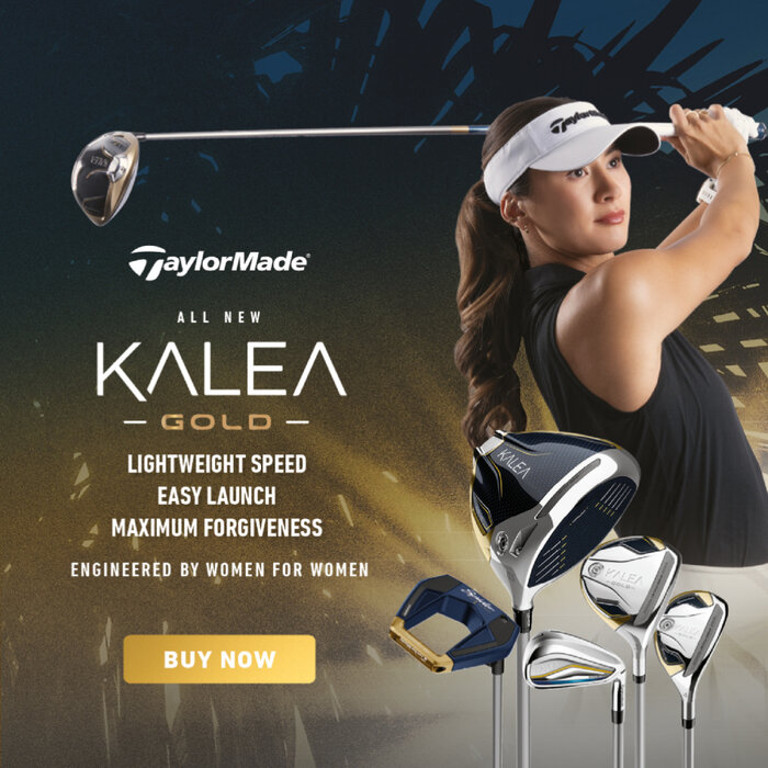 TaylorMade TaylorMade Kalea Gold Ladies Hierros 6-SW+AW 2024 (varilla de grafito)