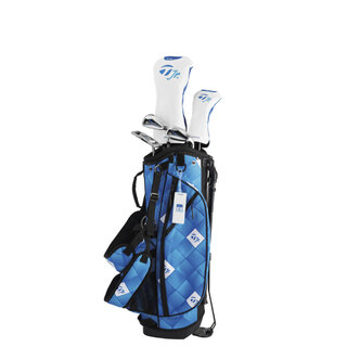 TaylorMade TaylorMade Set de Golf Junior S2 de 8 Piezas ZURDO | Bolsa de golf trípode (Unisex 7-9 Años)