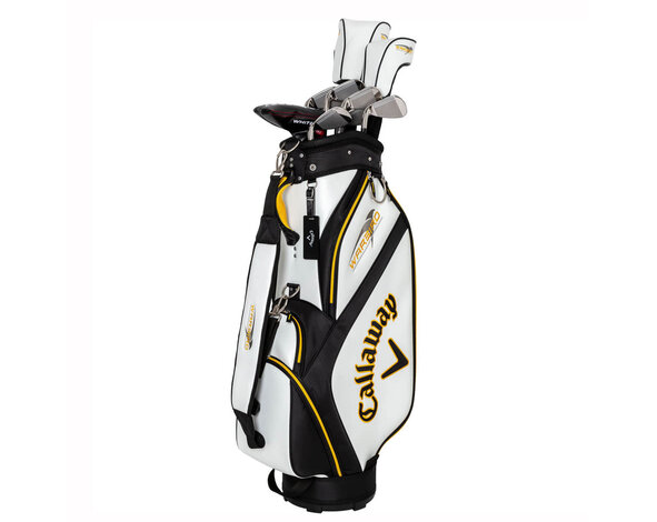 Callaway Callaway Warbird Juego de golf de 14 piezas para hombre | Bolsa de golf carro (varilla de acero)