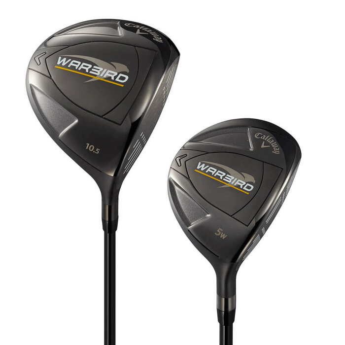 Callaway Callaway Warbird Juego de golf de 14 piezas para hombre | Bolsa de golf carro (varilla de acero)