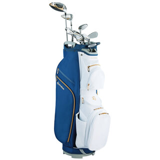 TaylorMade TaylorMade Kalea Gold Set de Golf de 14 Piezas | Bolsa de golf carro (varilla de grafito)