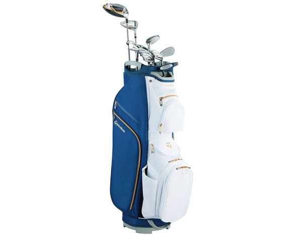 TaylorMade TaylorMade Kalea Gold Set de Golf de 14 Piezas | Bolsa de golf carro (varilla de grafito)
