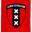 Nova Golf Nova Golf 'Bandera de Ámsterdam' Toalla de golf - Rojo