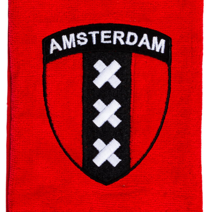 Nova Golf Nova Golf 'Bandera de Ámsterdam' Toalla de golf - Rojo