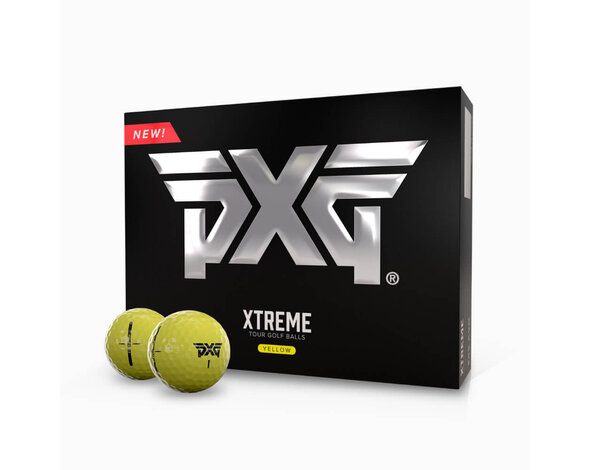 PXG Bolas de golf PXG Xtreme Tour - Amarillo - 12 Unidades