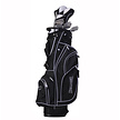 Spalding Spalding True Black 14-Piece Golf Set | Cart Bag (steel shaft)