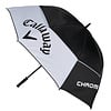 Callaway Tour Authentic UV 68 Inch Double Canopy Paraguas de golf - Negro Blanco