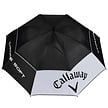 Callaway Callaway Tour Authentic UV 68 Inch Double Canopy Paraguas de golf - Negro Blanco