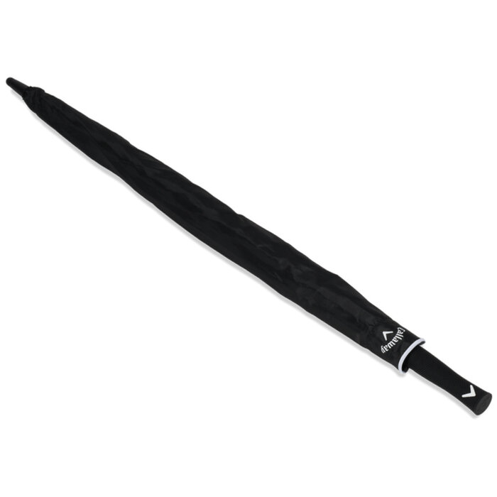 Callaway Callaway Tour Authentic UV 68 Inch Double Canopy Paraguas de golf - Negro Blanco