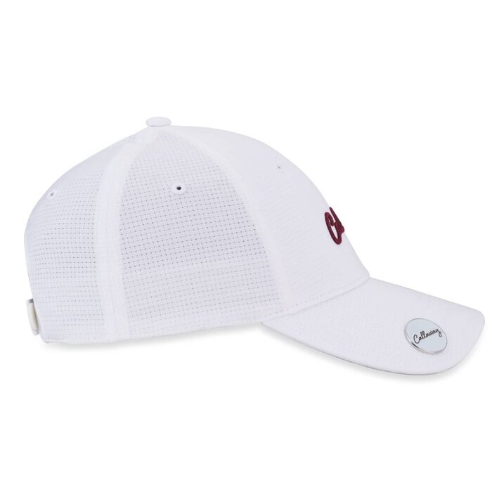 Callaway Callaway Stitch Magnet Gorra de Golf para Mujer 2025 - Blanco