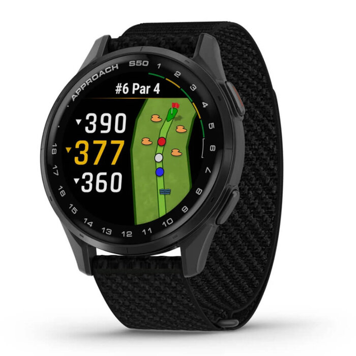 Garmin Garmin Approach S50 Reloj de golf GPS Premium 2025 - Negro