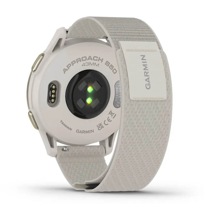 Garmin Garmin Approach S50 Reloj de golf GPS Premium 2025 - Blanco