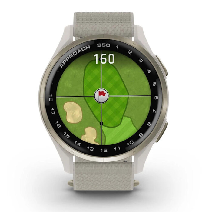 Garmin Garmin Approach S50 Reloj de golf GPS Premium 2025 - Blanco