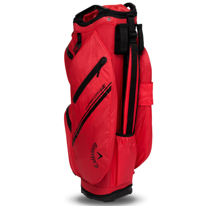 Callaway Callaway Chase 14 Dry Waterproof Bolsa de golf carro 2025 - Rojo Negro