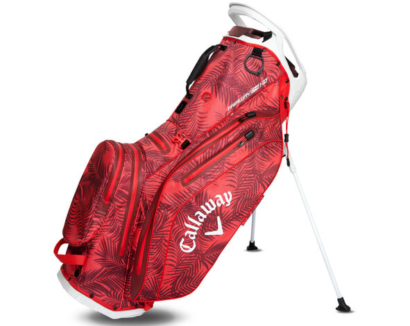 Callaway Callaway Fairway 14 HD Waterproof Stand Bag 2025 - Red Palms White