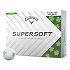 Callaway SuperSoft 2025 Bolas de golf Lucky - Blanco - 12 Unidades