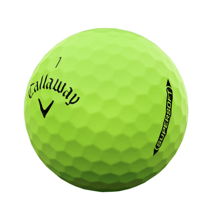 Callaway Callaway SuperSoft 2025 Golf Balls - Green - 12-Pack