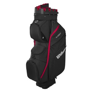 Wilson Wilson i-Lock IV Bolsa de golf carro 2025 - Negro Rojo