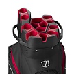 Wilson Wilson i-Lock IV Bolsa de golf carro 2025 - Negro Rojo