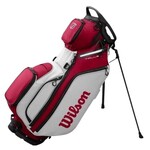 Wilson Talus 14 Bolsa de golf trípode híbrida 2025 - Rojo Blanco