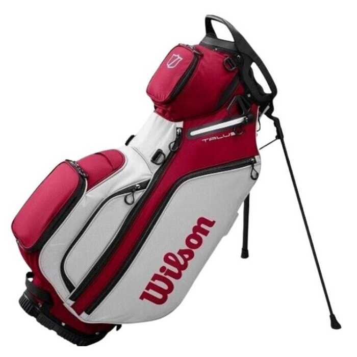 Wilson Wilson Talus 14 Hybrid Stand Bag 2025 - Red White