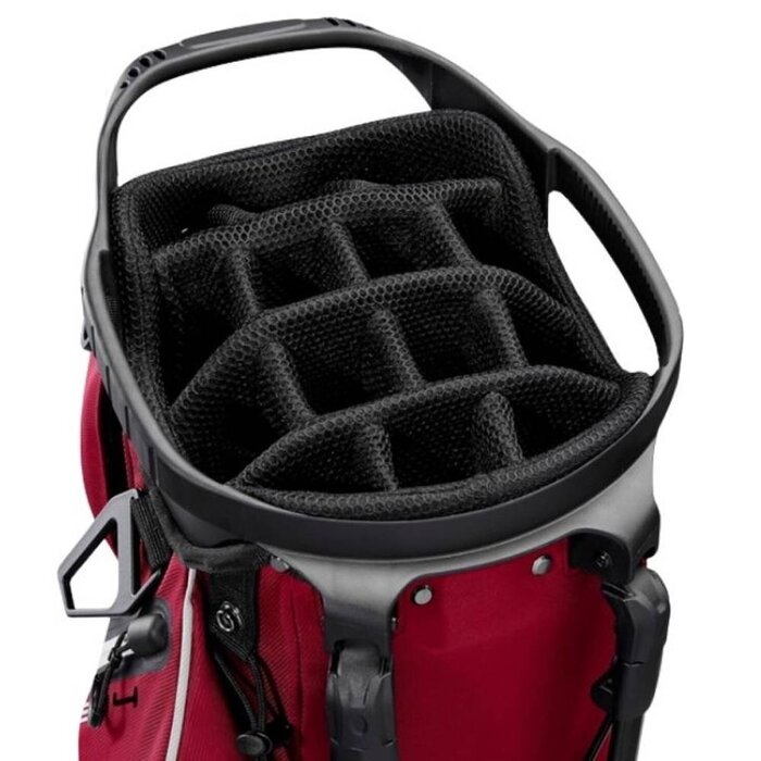 Wilson Wilson Talus 14 Hybrid Stand Bag 2025 - Red White