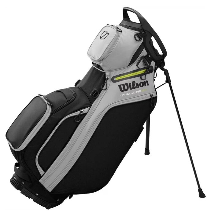 Wilson Wilson Talus 14 Hybrid Stand Bag 2025 - Black Grey Yellow